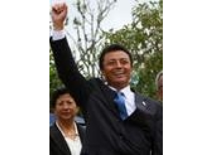 Il presidente uscente Rajoelina